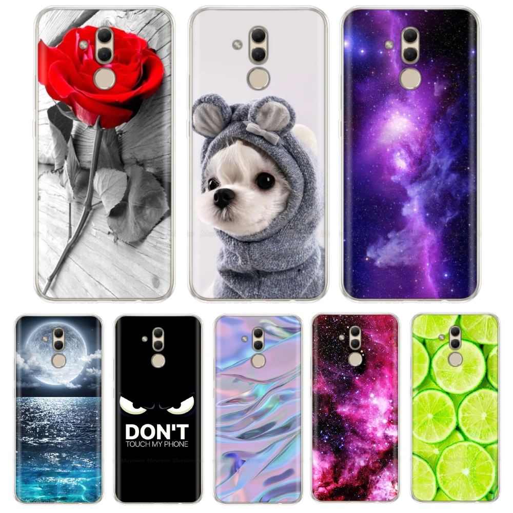 Per Huawei Mate 20 Lite custodia Mate20 Lite Cover posteriore in Silicone morbido custodia in TPU per Huawei Mate 20 Lite 20 Lite SNE-LX1 custodie