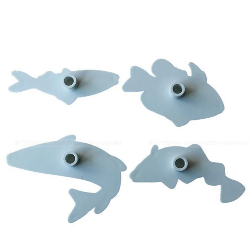 4 pcs/set DIY Fish Shape Bakeware Mold Baking Cake Tools Sugar Craft Mould Cake Decoration Mold E235