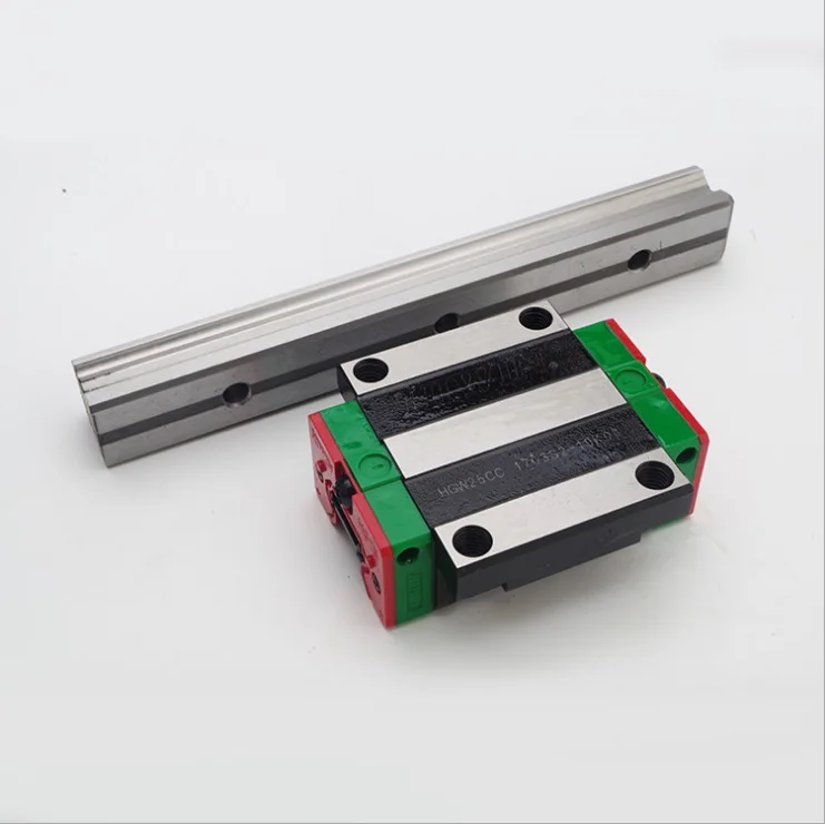 4pcs 100% original Hiwin HGW25CA/HGW25CC linear flanged block match with HGR25 linear rail (only blocks)