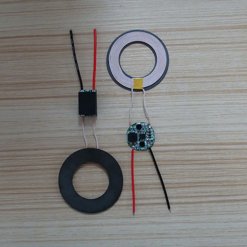 ワイヤレス電源モジュール,伝送12v,5v,出力5v,2a,12v,起動,DC充電モジュールコイル,直径56mm