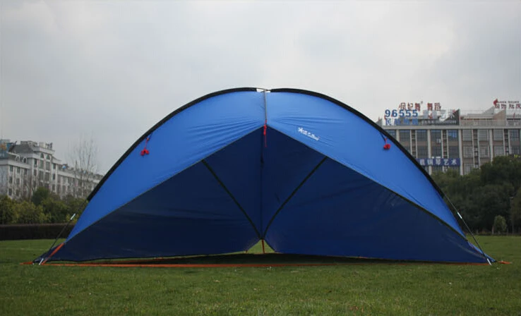 

2Walls!Tarp tent/Top quality marquee account/large flysheet 4.8m suitable for family outdoor traveling