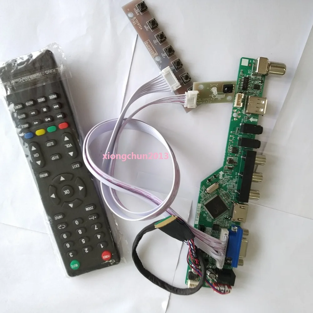 

kit for LTN173KT01 LTN173KT02 LTN173KT03 Panel LED Controller board LCD 1600X900 17.3" USB HDMI-compatible AV VGA remote TV