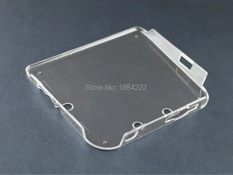 OCGAME-Coque de protection en plastique transparent pour console 2DS, étui en cristal de remplacement, 5 pièces/lot