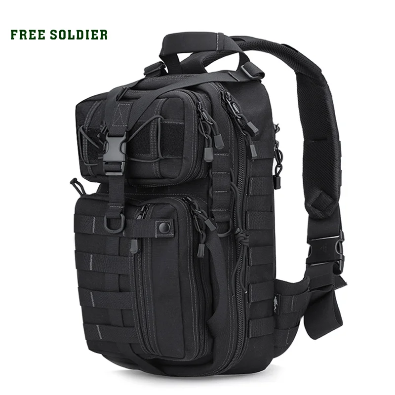 FREE SOLDIER outdoor camping hiking backpack tactical men\'s backpack Daily Ultralight bag for climbing