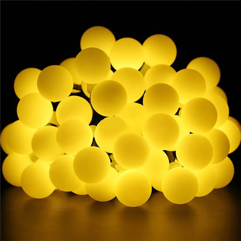 

Solar String Light 50LED 10M Waterproof Ball light String Fairy Light Outdoor Garden Christmas Party Decoration Solar Lights