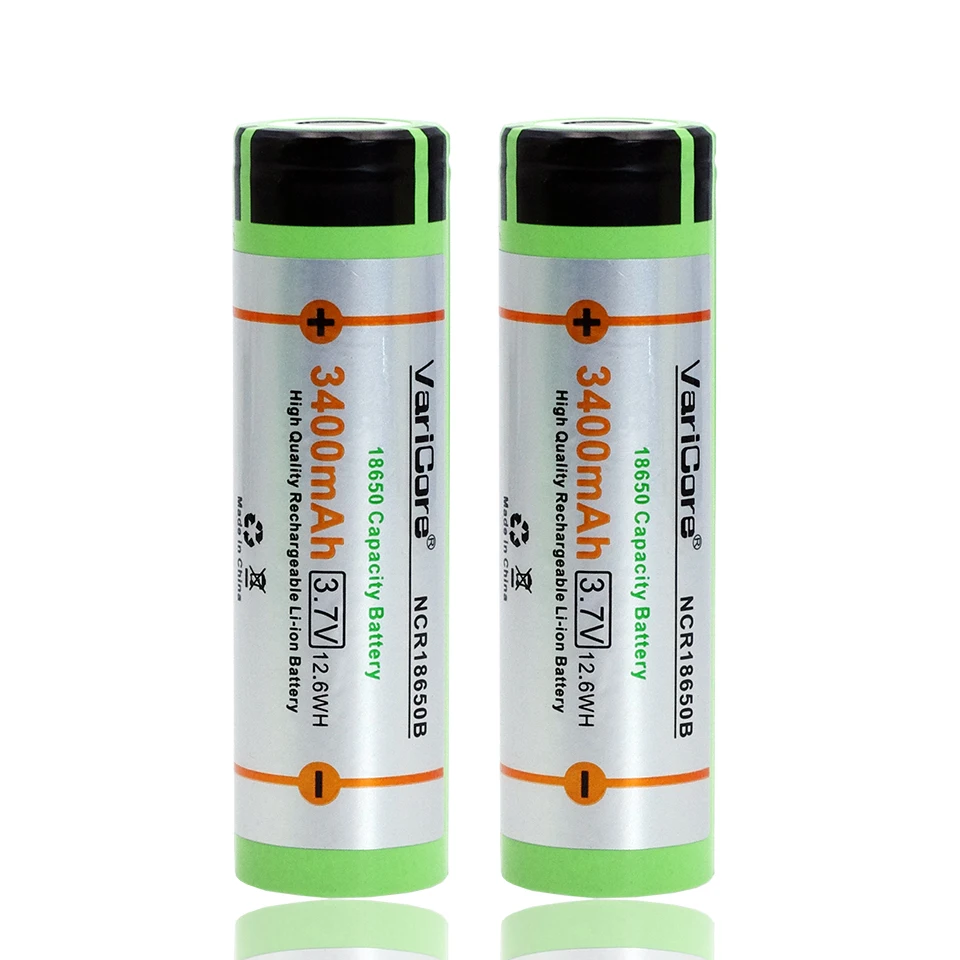 New  VariCore for  18650 3400mAh battery NCR18650B with original new 3.7V  Suitable for flashlights