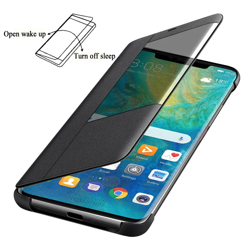 Flip Cover Leather Phone Case For Huawei Mate 20 30 Pro Lite X 20X Mate20 20Pro 20Lite Mate20Pro Mate20X Mate20Lite View Slim