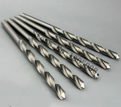 무료 배송 새로운 브랜드 새로운 10 개 3.3mm 여분의 긴 110mm HSS 트위스트 드릴 스트레이트 생크 오거 드릴링 비트, 금속 드릴 비트