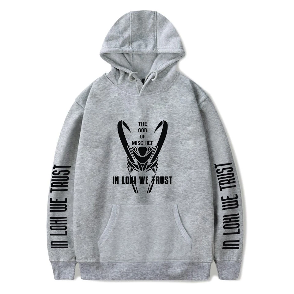 2022 Hot Sale Loki Hoodies Men/Women Autumn Winter Fashion Casual Hip Hop Hoodie Print Loki Pullover Hooded Sweatshirt