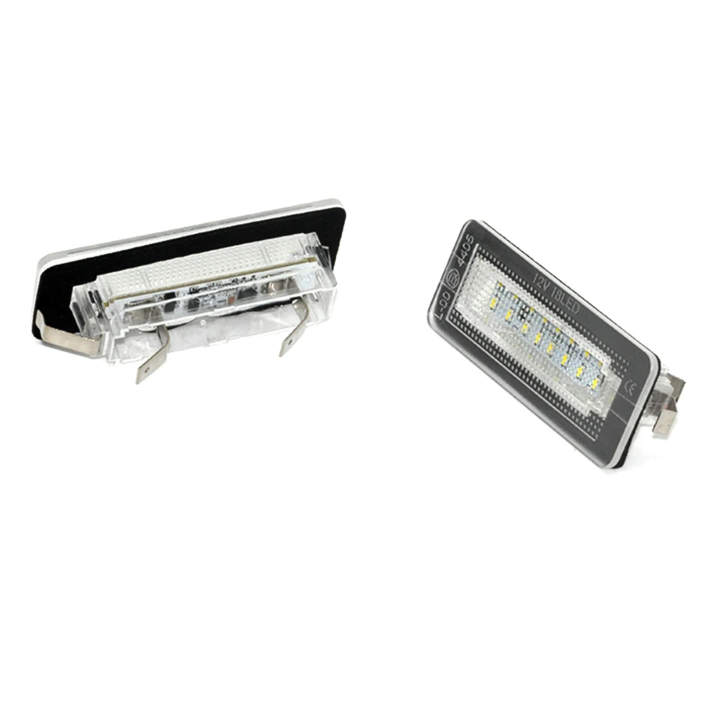 

2X led car styling Canbus No error code License Plate lamp For Smart Fortwo rear number plate light auto accessory