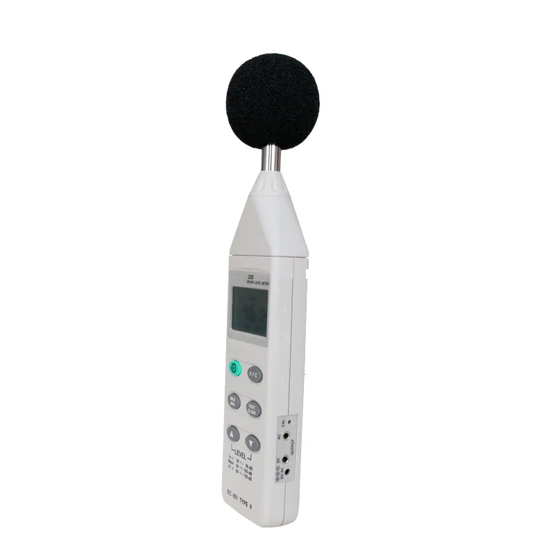 New Professional Handheld Portable Digital Sound Level Meter Resolution 0.1dB Measuring Range 30-130dB High Precision Meter