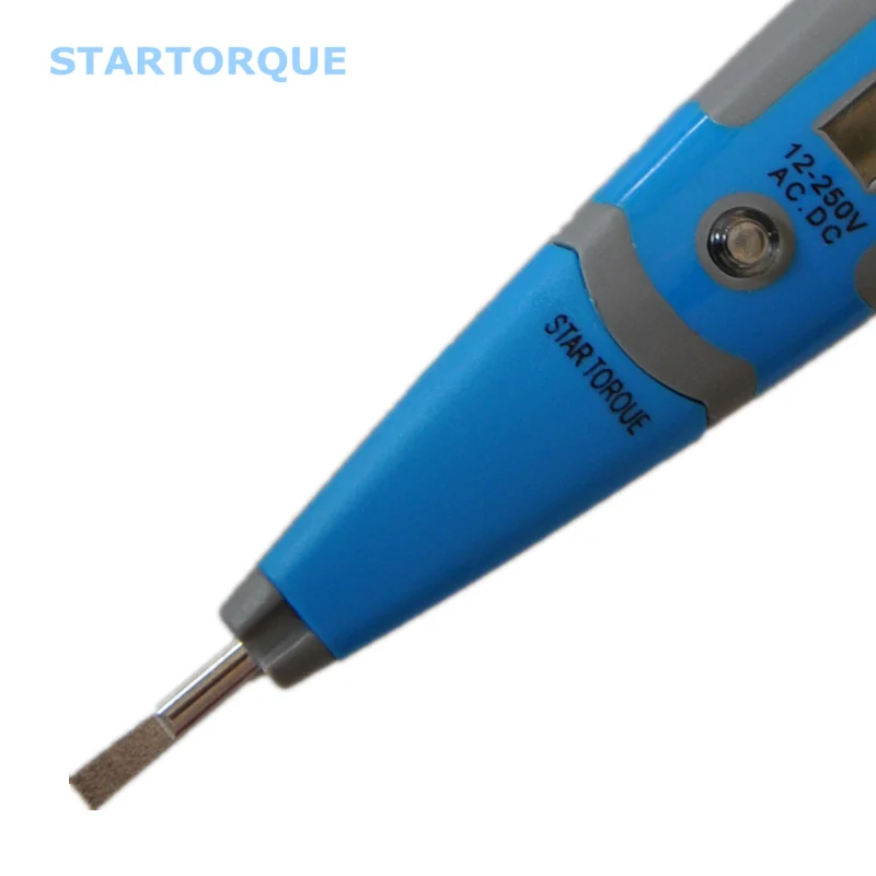 STARTORQUE Led backlight Contact Elektrische Test Pen Mayitr Voltage Digitale Detector Tester Sensor 12 250 V