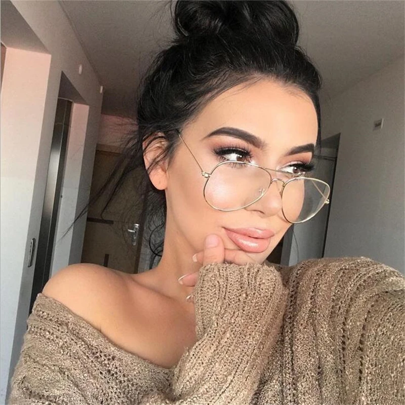 -1.0 -1.5 -2.0 To -4.0 Finished Myopia Eyeglasses Women Men Classic Metal Cat Eye Short-sighted Spectacles Black/Silver/Gold