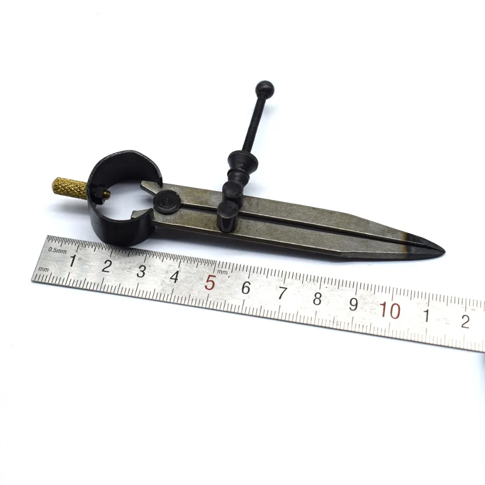 Adjustable Precision Measuring Compass Divider Metal Craft Professional Jewelry Tool