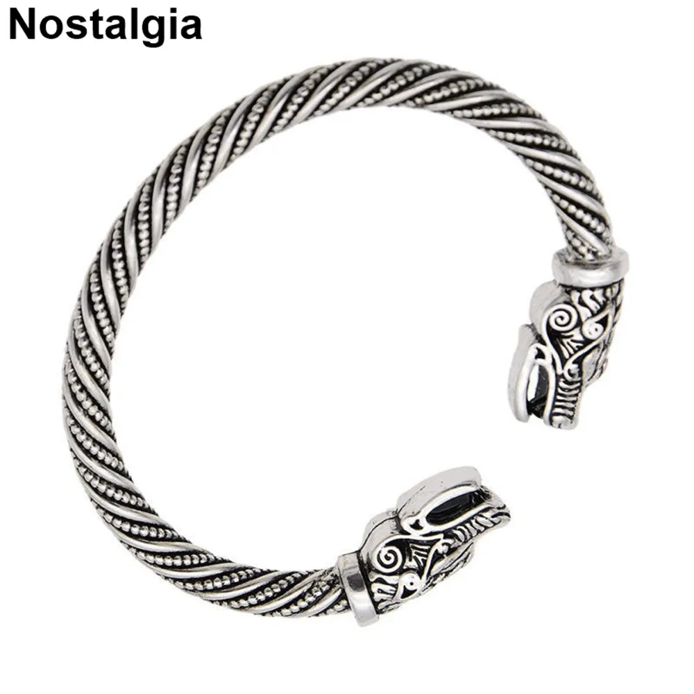 Teen Wolf Viking Bracelet Wristband Vikingo Jewelry Hand Cuff Bracelets Bangles Dropshipping 2019 Brazalete Vikingos