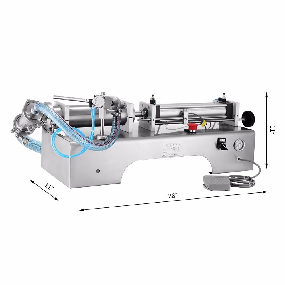 Tự Động Một Vòi Phun Chất Lỏng Nhớt Máy Làm Tất Hóa Học Dày Chất Lỏng Làm Đầy Máy 500ML/1000ML