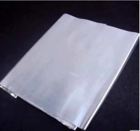 Aluminum sheet 100g can be cut as electrode