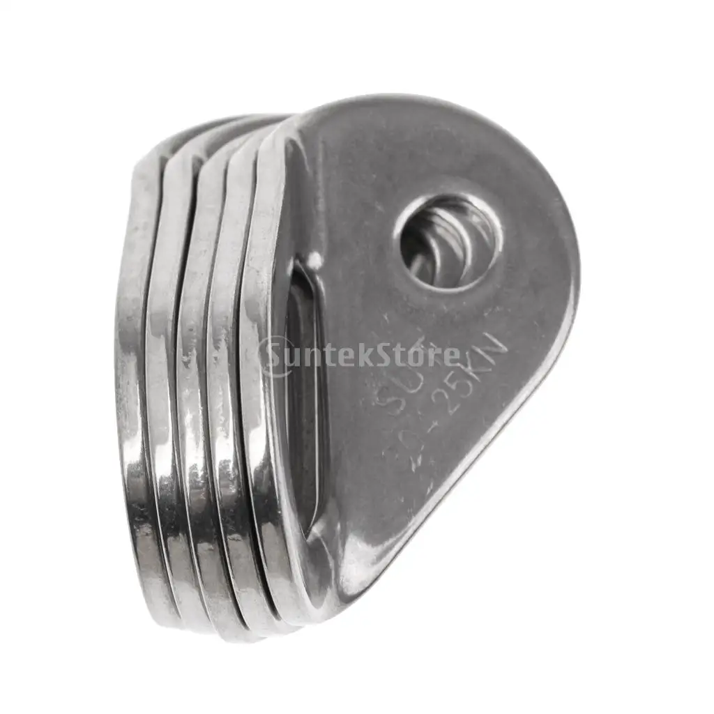 5 Pcs Stainless Steel Anchor Point Bolt Hangers 10mm 25KN/5600Lb Rock Climbing Accessories Rock Climbing Bolt Hangers
