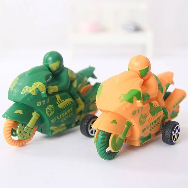 12 stks/partij Terugkeer Auto Model Tank Militaire Pak Voertuig Speelgoed Militaire Oorlog Interactie Mini Vliegtuig Motorfiets Vroegschoolse Gift