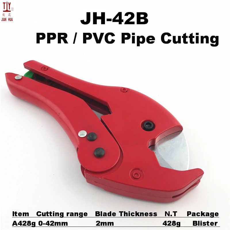 PVC pipe cutters for plastic pipes cutting pvc cpvc pe pex ABS pipes tube diameter 6-42mm tool