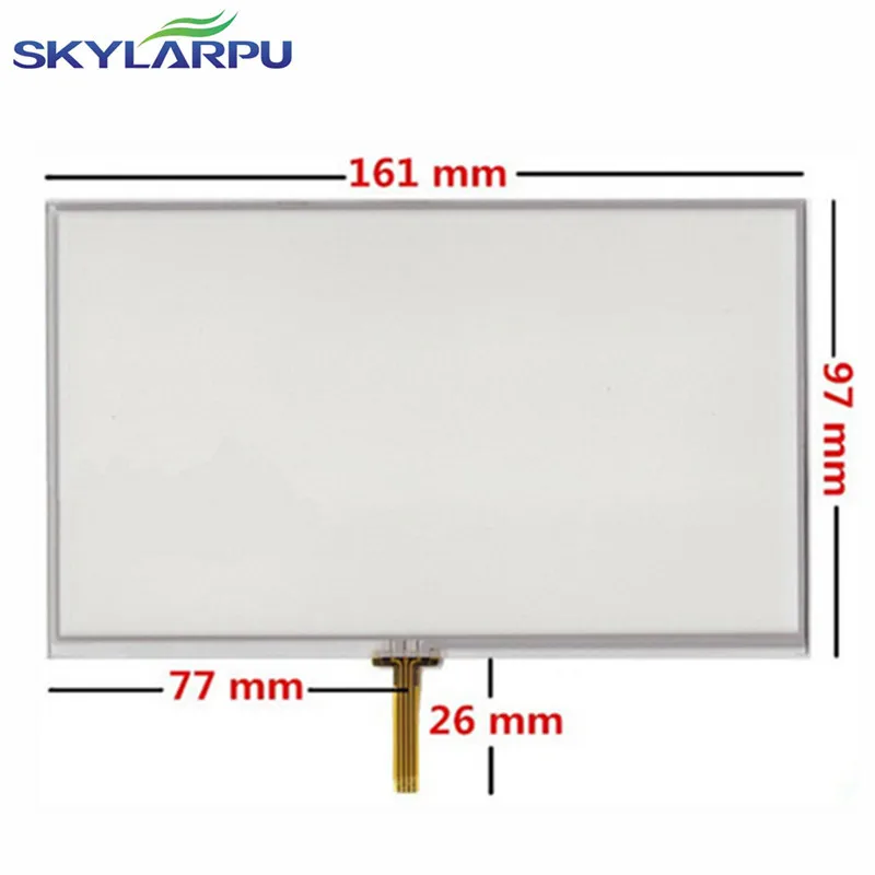 New 7''Inch TouchScreen 161mm*97mm Air HD-X10 X20 X30 Centrality T10 GPS Resistance Handwritten Touch Panel Digitizer Screen