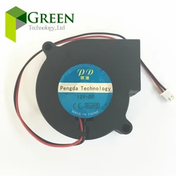 New 6028 6cm Blower 5V 12V 24V 0.1A Humidifier Centrifugal Fan Industrial Blower Or Projector Blower Centrifugal Fan 2pin