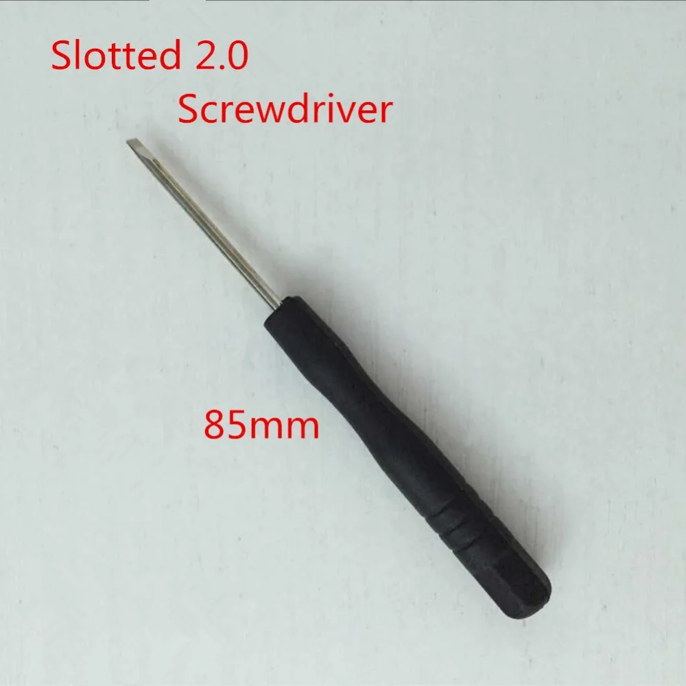 

100pcs/lot 2.0mm Slotted screwdriver for Smartphone tablet MP3 MP4, mini flat screwdriver