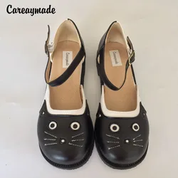 Careaymade-Big size Pure Handmade natrual leather shoes ,