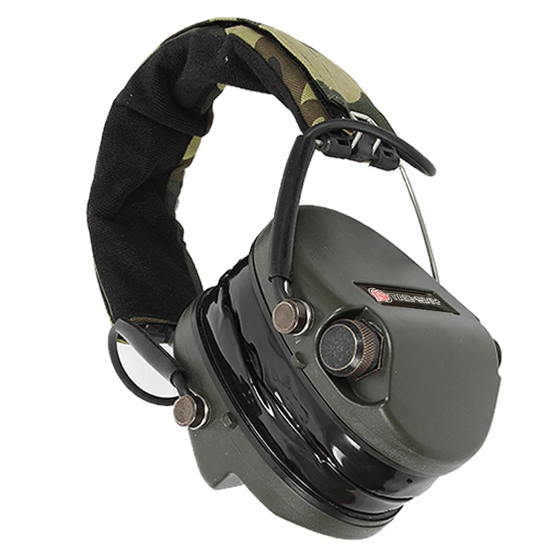 TAC-SKY SORDIN IPSC ซิลิโคน Earmuff รุ่นป้องกันป้องกัน Earmuff NOISE Reduction รถกระบะหูฟัง-FG