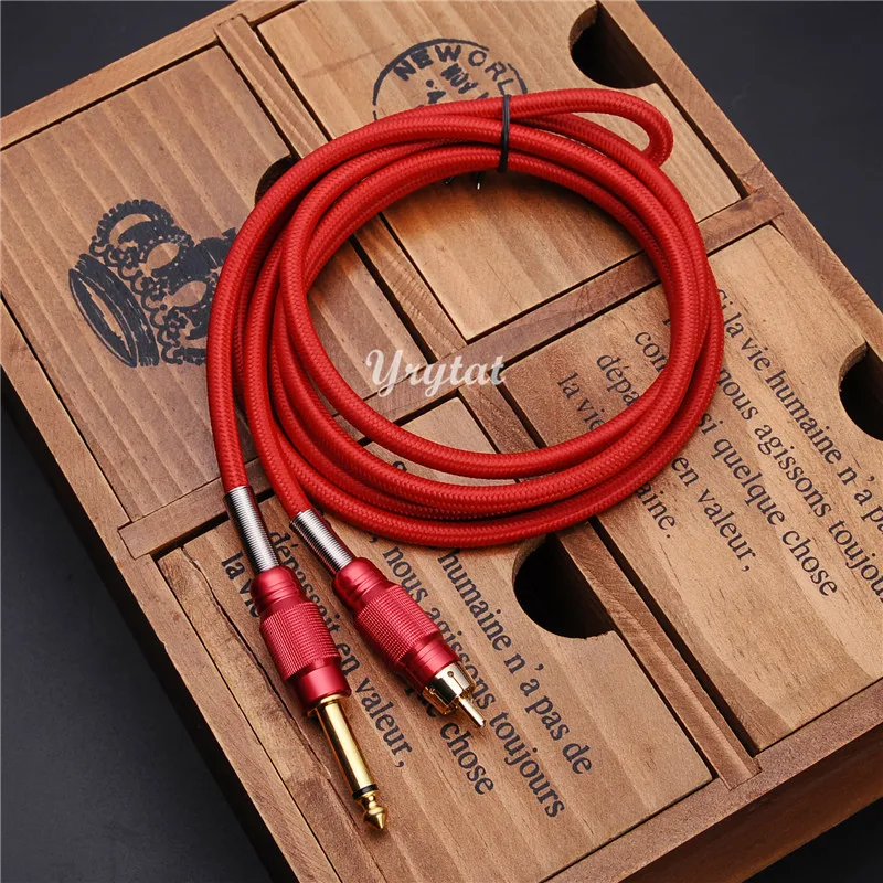 سلك مشبك الوشم RCA سلك الطاقة 1.8 متر لآلة الوشم #6