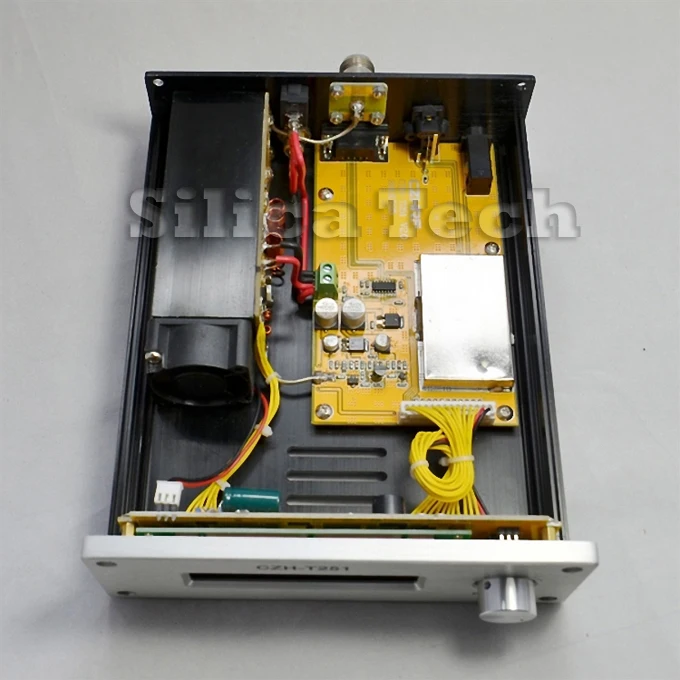 Professionele CZE-T251 0-25W Verstelbare Fm Stereo Zender