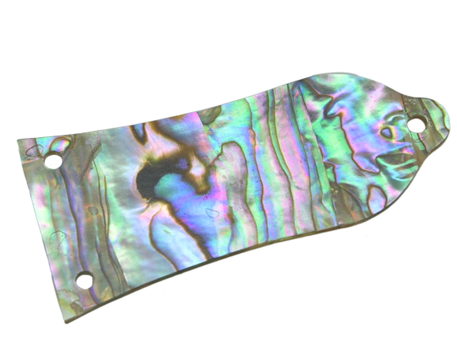 Dopro Real CUSTOM Natural Abalone Shell/White Pearl/Yellow Pearl Guitar Truss Rod Cover with 2/3 Holes Fits for Gibson Les Paul - view 5