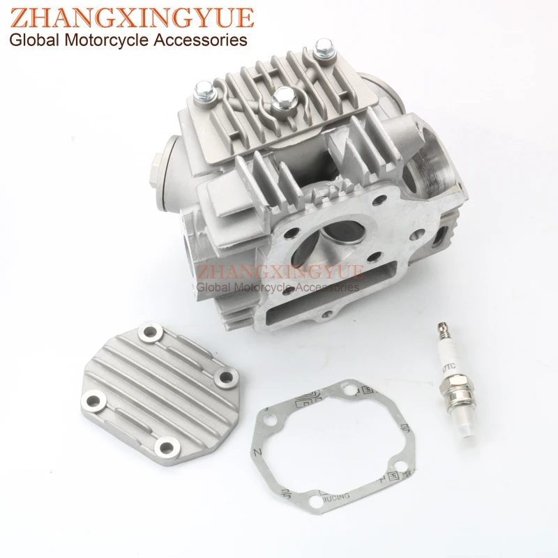 110cc cylinder head assembly for China ATV110 JH110 C110 110cc kart off-road vehicle motorcycle 52.4mm 4 stroke