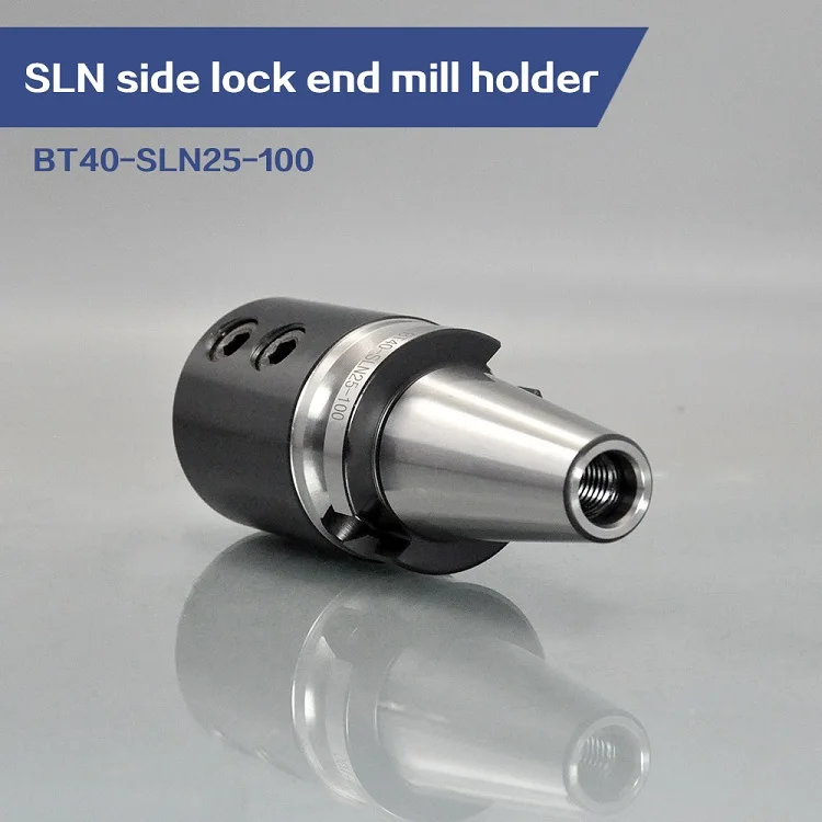 BT40-SLN20-100/BT40-SLN32-100 ER40 collet Side Lock End Mill Holder for Sale in China