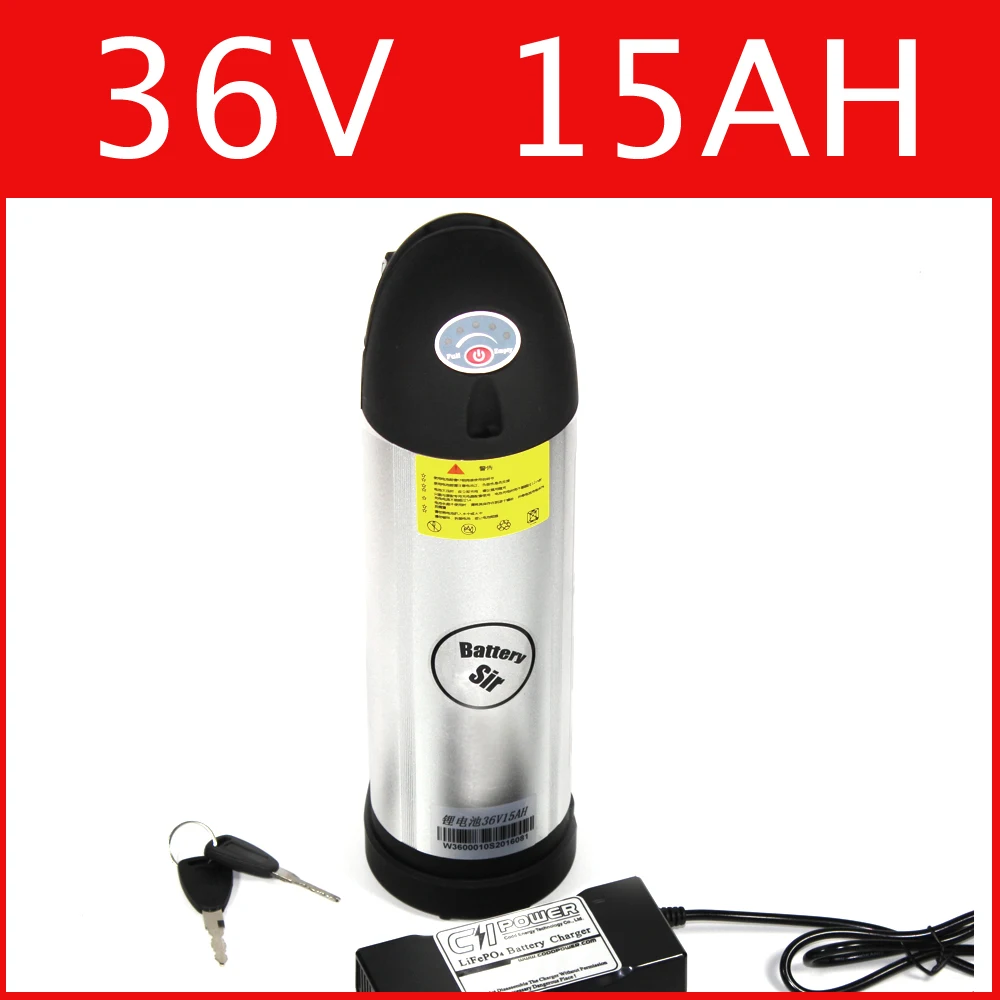 water bottle 36V Electric Bike Batteries 36V 15Ah li ion battery 36v e bike battery US EU Free Taxes and Duties