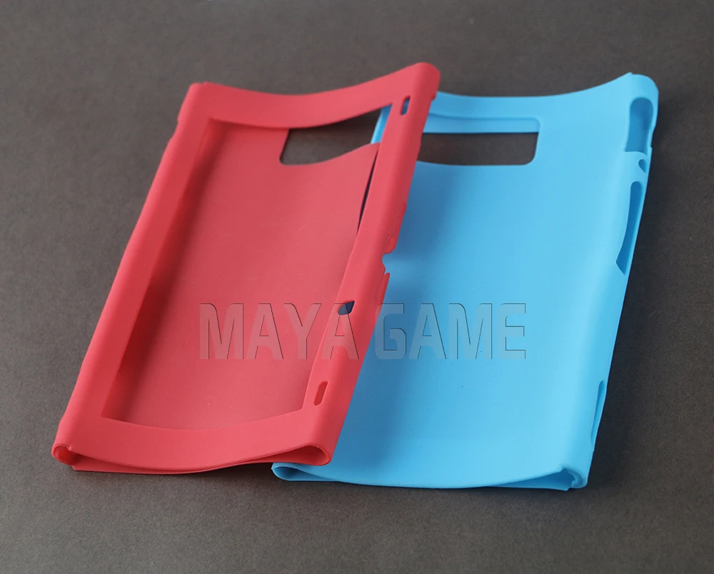 1 قطعة غطاء حافظة من مطاط السيليكون المقاوم للانزلاق لوحدة التحكم المضيفة نينتندو سويتش NS