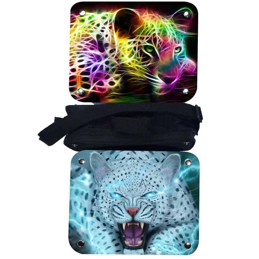 Leopard Insulated Lunch Bag Animal Tiger Lion Dragon Anime Women Men Teenagers Boys Girls Kid School Lunch Thermal Box Cooler