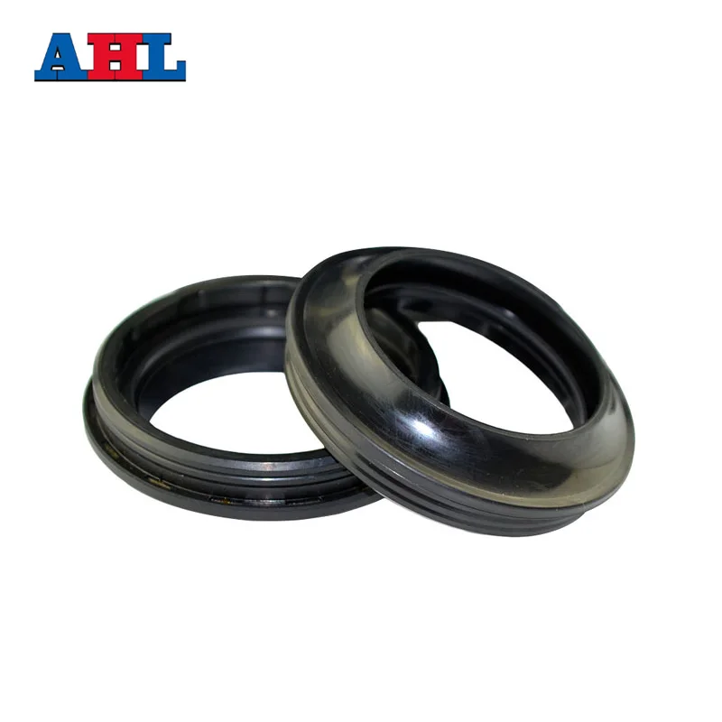 Motorcycle Parts Front Fork Damper Dust Seal Size 37*49 37 49 For Kawasaki GPZ1100 ZL600 ZX750 ZZR250 Motorbike Shock Absorber