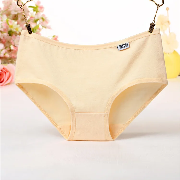 7Pcs Baumwolle Höschen für Frauen Unterwäsche Plus Größe Kurze Mädchen Sexy Dessous Einfarbig Höschen Weibliche Nahtlose Unterhose Damen – Detail 12