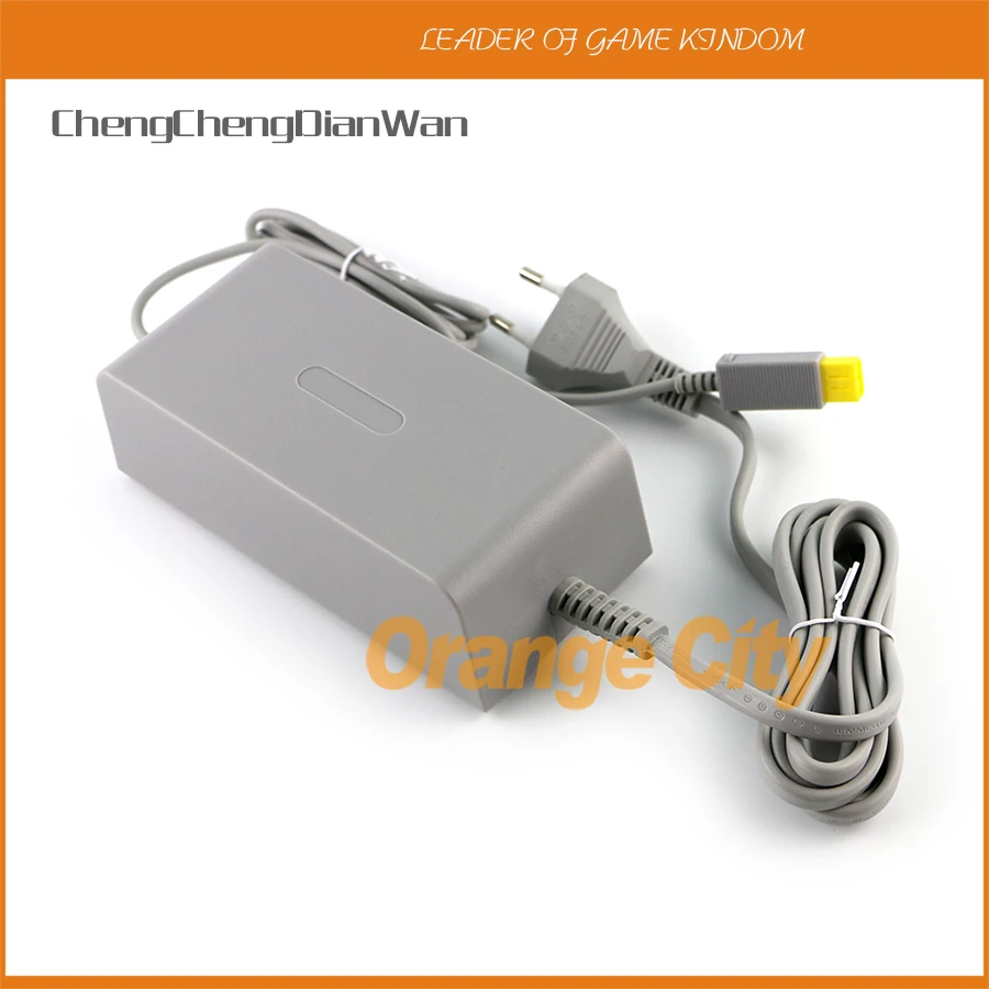 

ChengChengDianWan 5pcs US EU Plug AC adapter Wall Charger Power Adapter for Nintendo Wii U WIIU Console