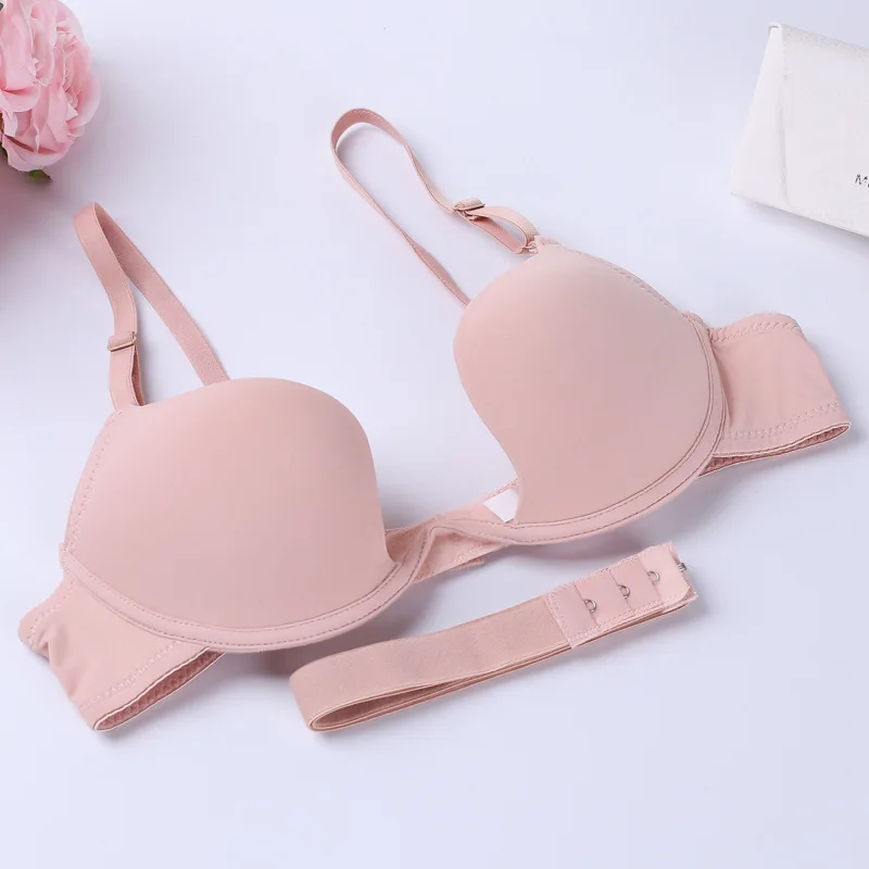 Sexy Lady bra Big Size 3/4 Cup women Bra 8 Color Deep V Bra Underwear Large AB Big Size deep u bra push up brassiere