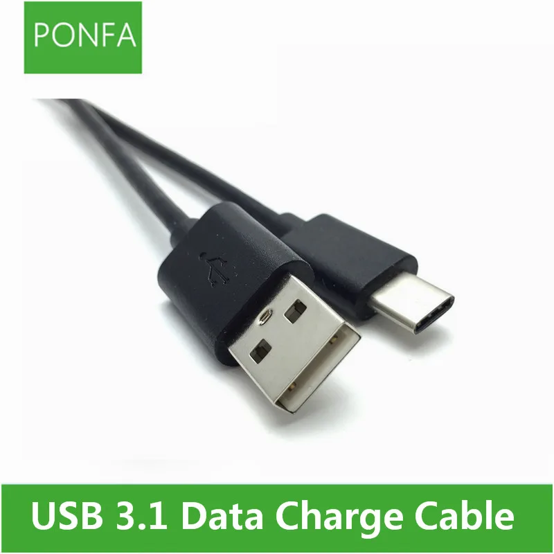 Kabel USB 3.1 typ C USB-C type-c przewód szybkoładujący USB 3.1 synchronizacja danych kabel do ładowania czarno-biały 0.2 m/1 m/2 m/3 m