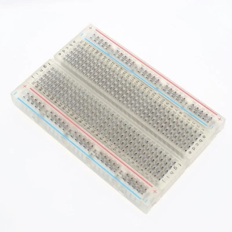 1 Pcs New 400 Tie Points Solderless PCB Breadboard Mini Universal Test Protoboard DIY Bread Board for Bus Test Circuit Board