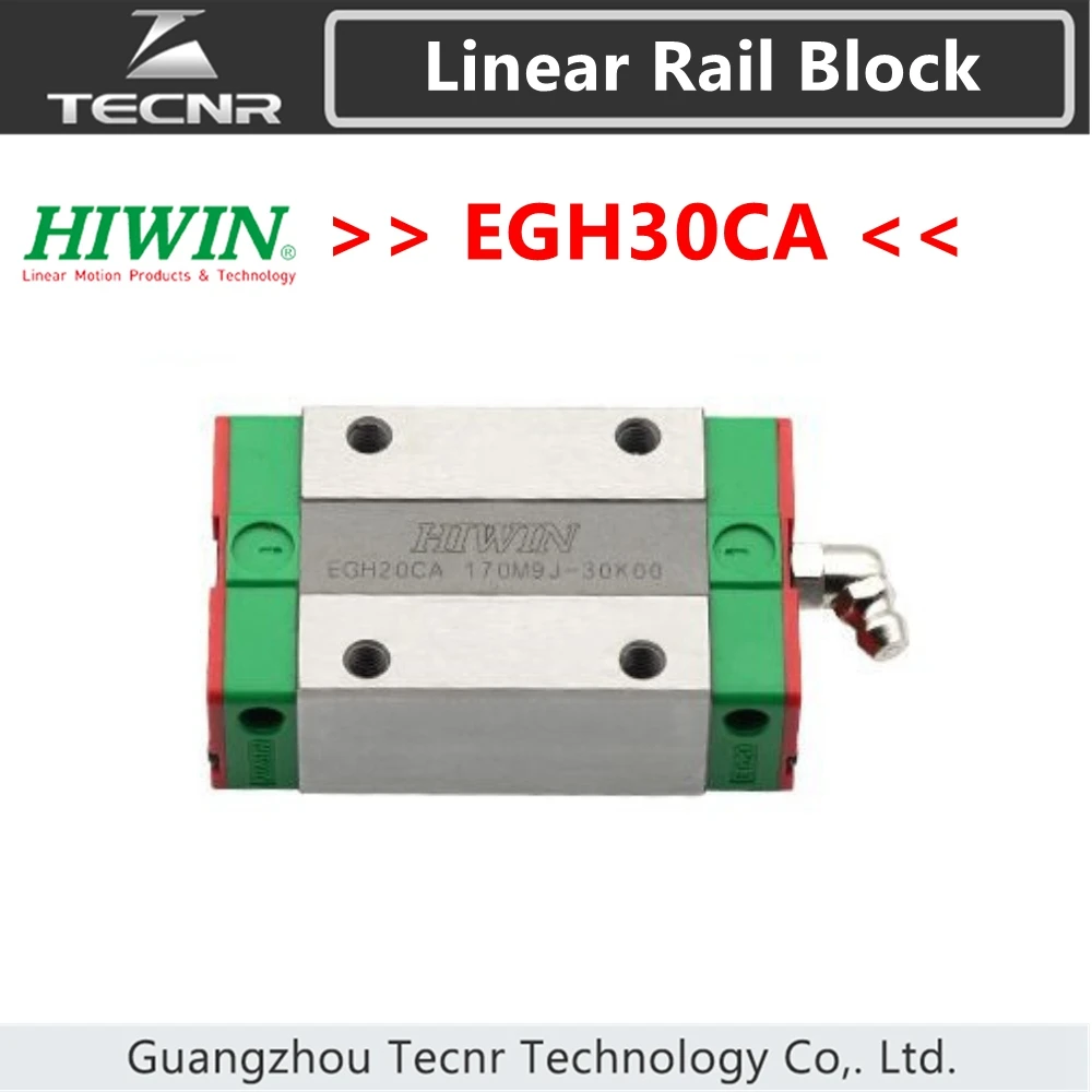 

Taiwan original HIWIN EGH30CA linear guideway slide carriage block slider for linear rails HGR30