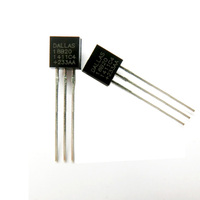 5pcs/lot DS18B20 18B20 TO-92 Programmable Digital Temperature Sensor