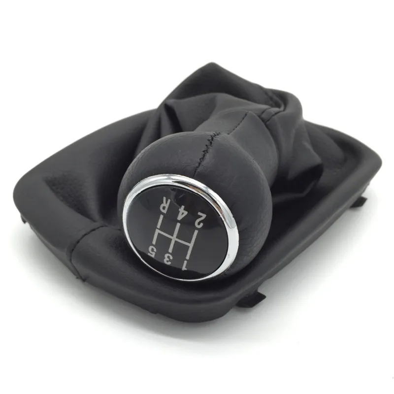5/6 Speed Car Gear Shift Knob Lever Shifter Stick Gaitor Boot Cover Case For Audi A6 C5 A4 B5 A8 D2 1997 1998 1999 2000 2001