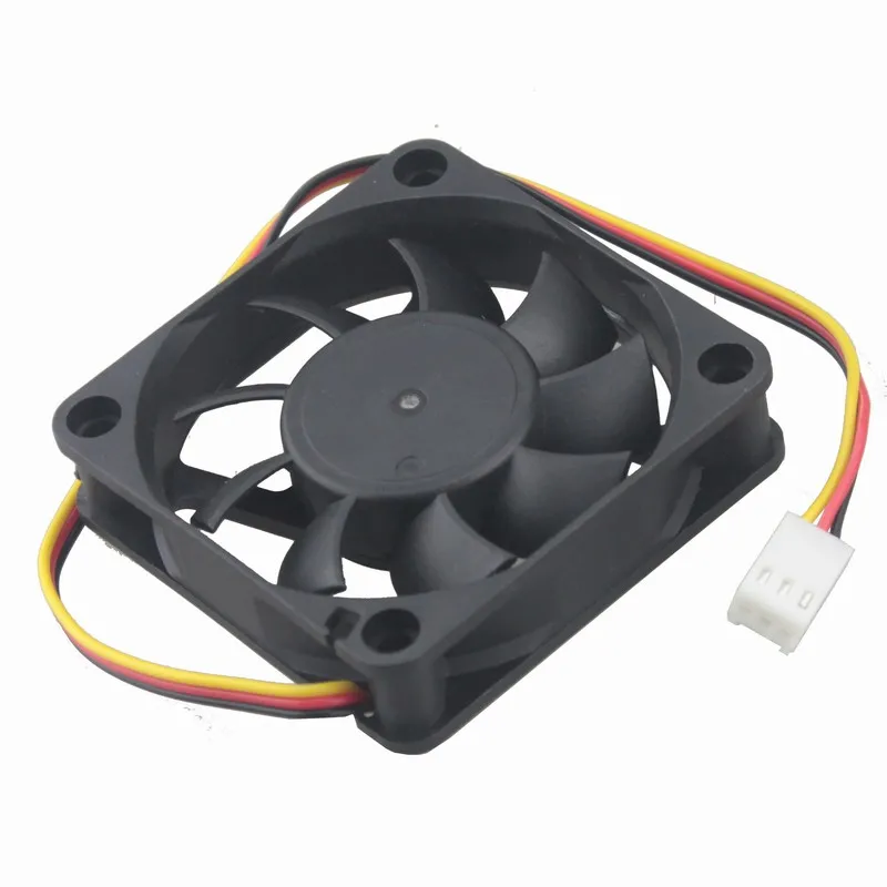 

10 Pieces Gdstime 3Pin FG 6cm 60x60x15mm 12V 3D Machine Equitment PC Case Cooler Brushless DC Cooling Fan 60mm x 15mm