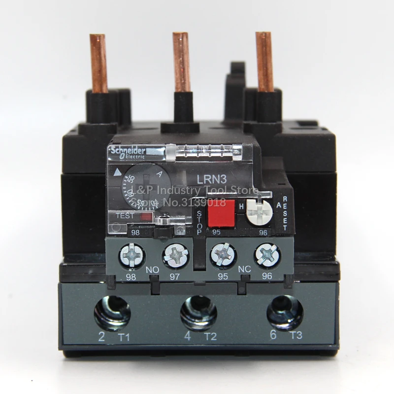 Original Schneider EasyPact TVS LRE361N 55-70A Adjustable Thermal Overload Relay Upgrade LRN361N Contact Protect For LC1N80...95