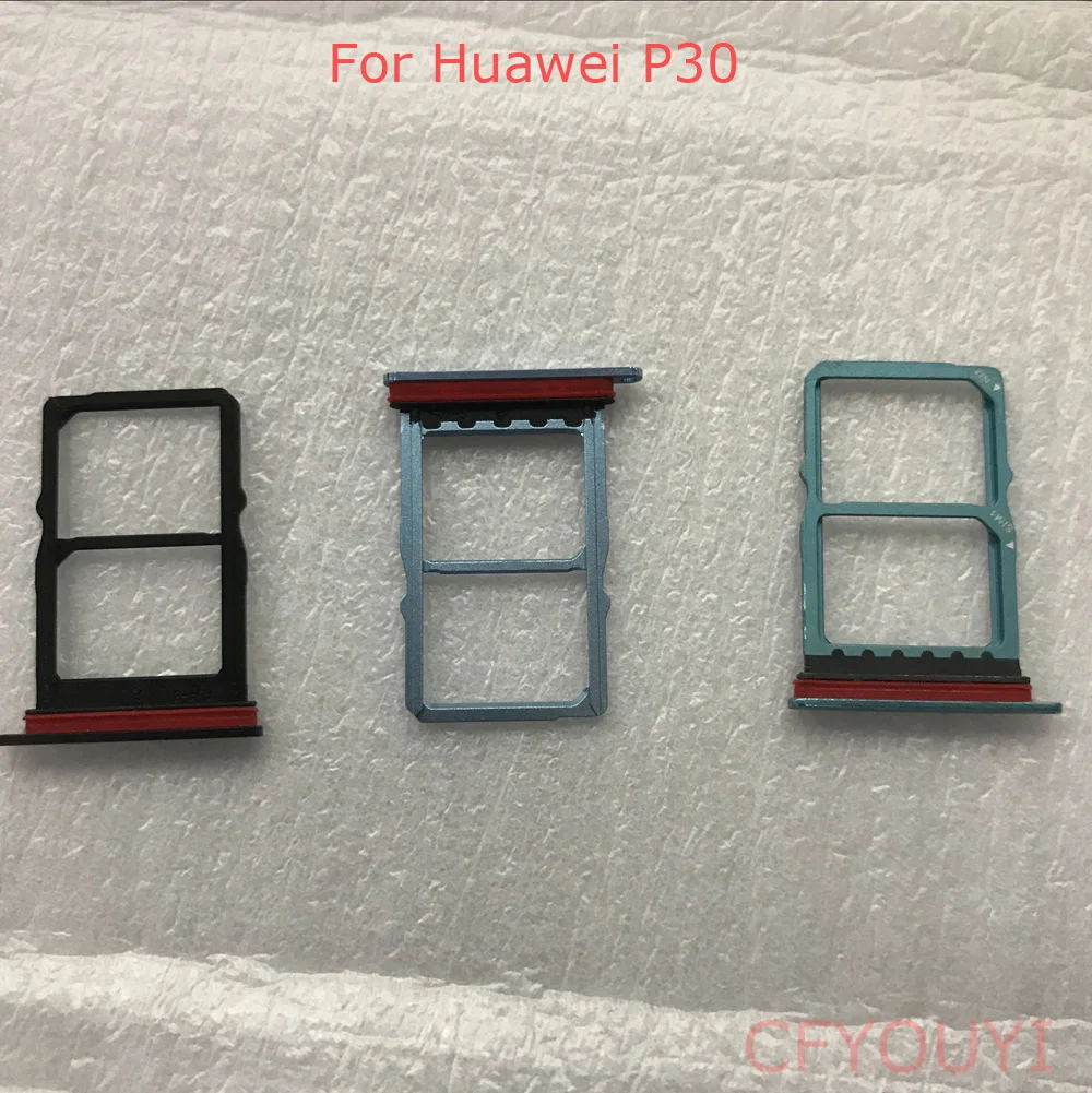 화웨이 P30 / P30 프로용 신상 SIM 카드 홀더 트레이 슬롯 어댑터 소켓, 화웨이 P30 / P30 프로용