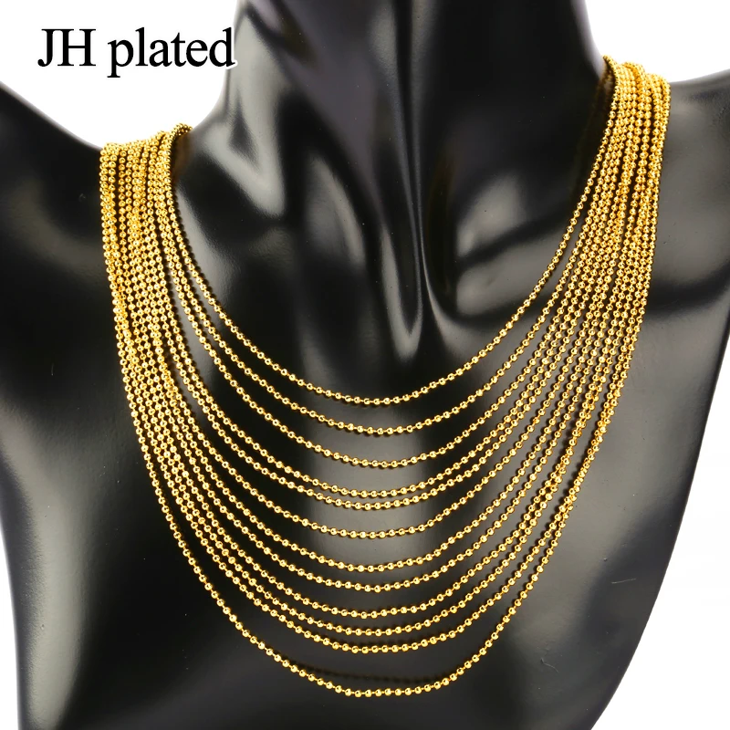 JHplated Africa Ethiopia fashion jewelry gift set for women girl little Tassel Necklace Bracelet and Earrings